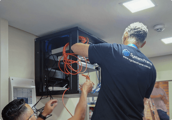 Instalação de infraestrutura de TI