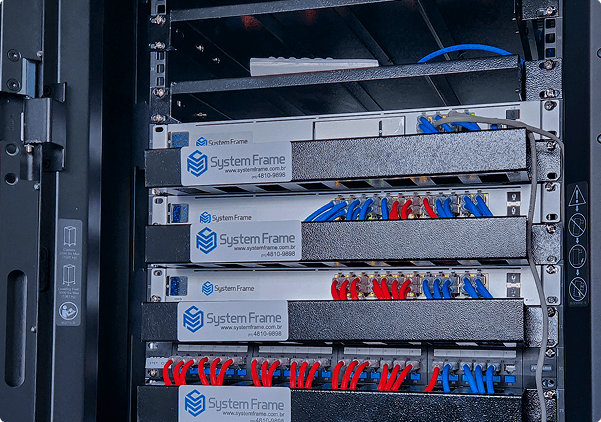 Instalação de cabeamento estruturado