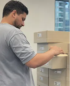 Equipe System Frame em infraestrutura e instalação