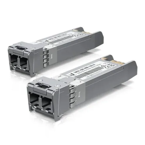 Transceiver Ubiquiti 2 LC Multimodo SFP+ 300m – UACC-OM-MM-10G-D2, Ubiquiti UACC-OM-MM-10G-D2