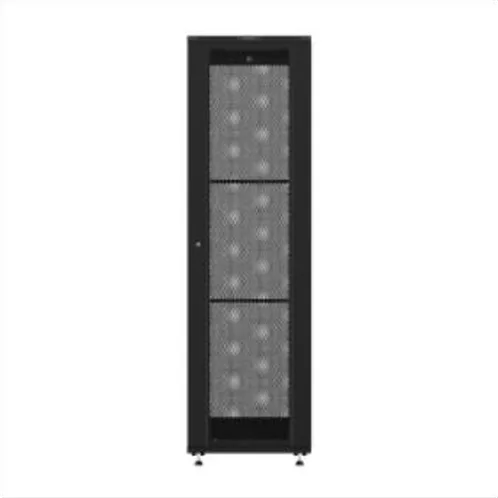 Rack de Piso 44U x 870mm RPD4487 Porta Perfurada Preto – Intelbras, Intelbras RPD4487