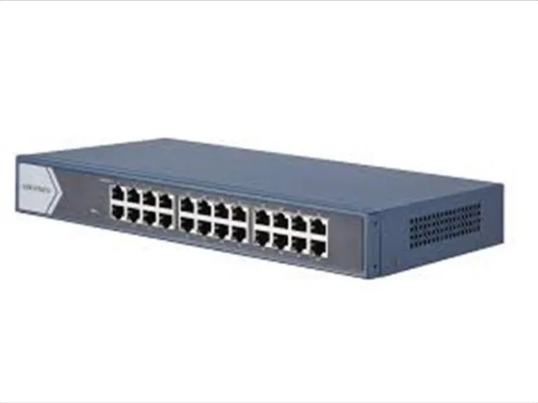 Switch Hikvision Gigabit Metálico DS-3E0524-E(B) 24 Portas 10/100/1000 Mbps, Hikvision DS-3E0524-E