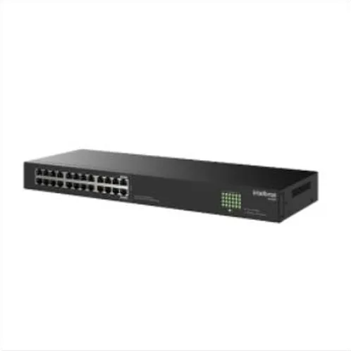 Switch Rack 24 Portas Giga Ethernet S1124G – Intelbras, Intelbras S1124G